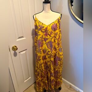 J. Crew Paisley & Floral Maxi Dress